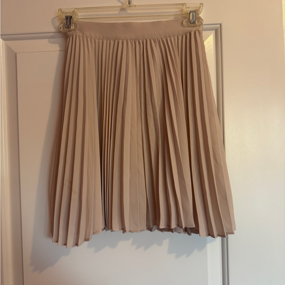 Aritzia Babaton documented pleated Skirt